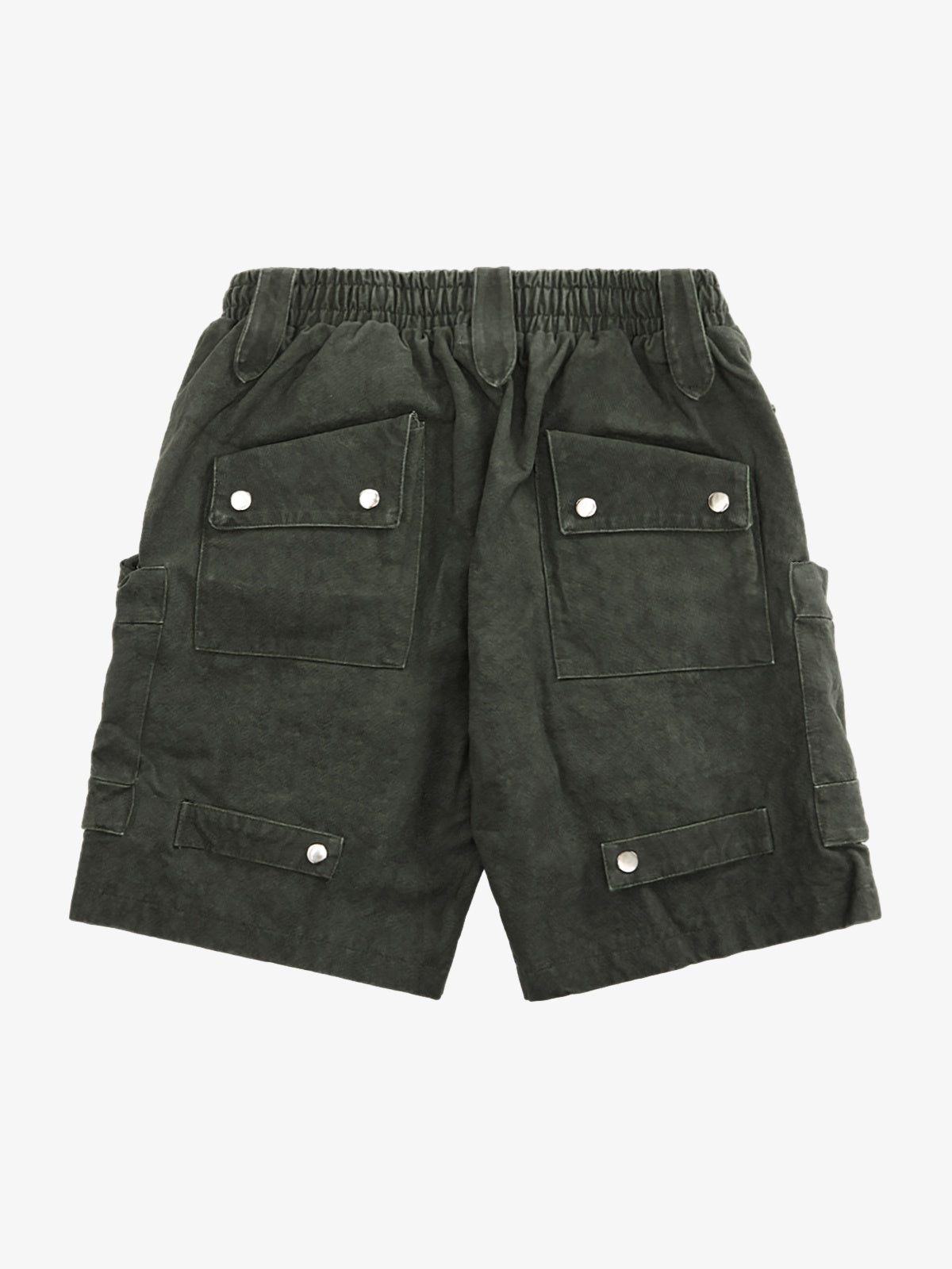 Heavy Tie Dye Multi Pockets Washed Shorts - 2088 