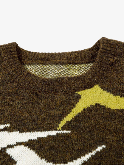 Thesupermade Thorn Destroyed Sweater 