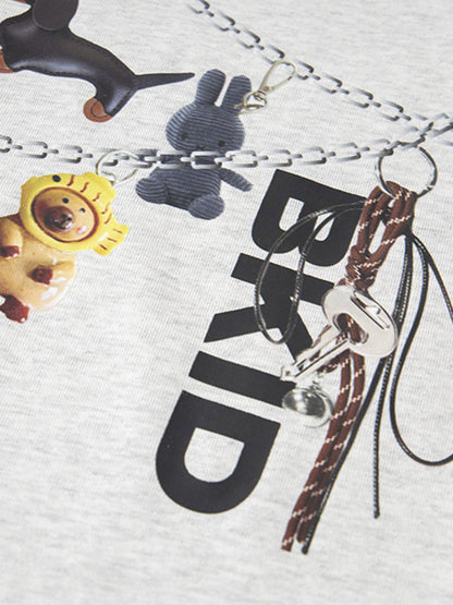 Fun Cartoon Print T-Shirt 