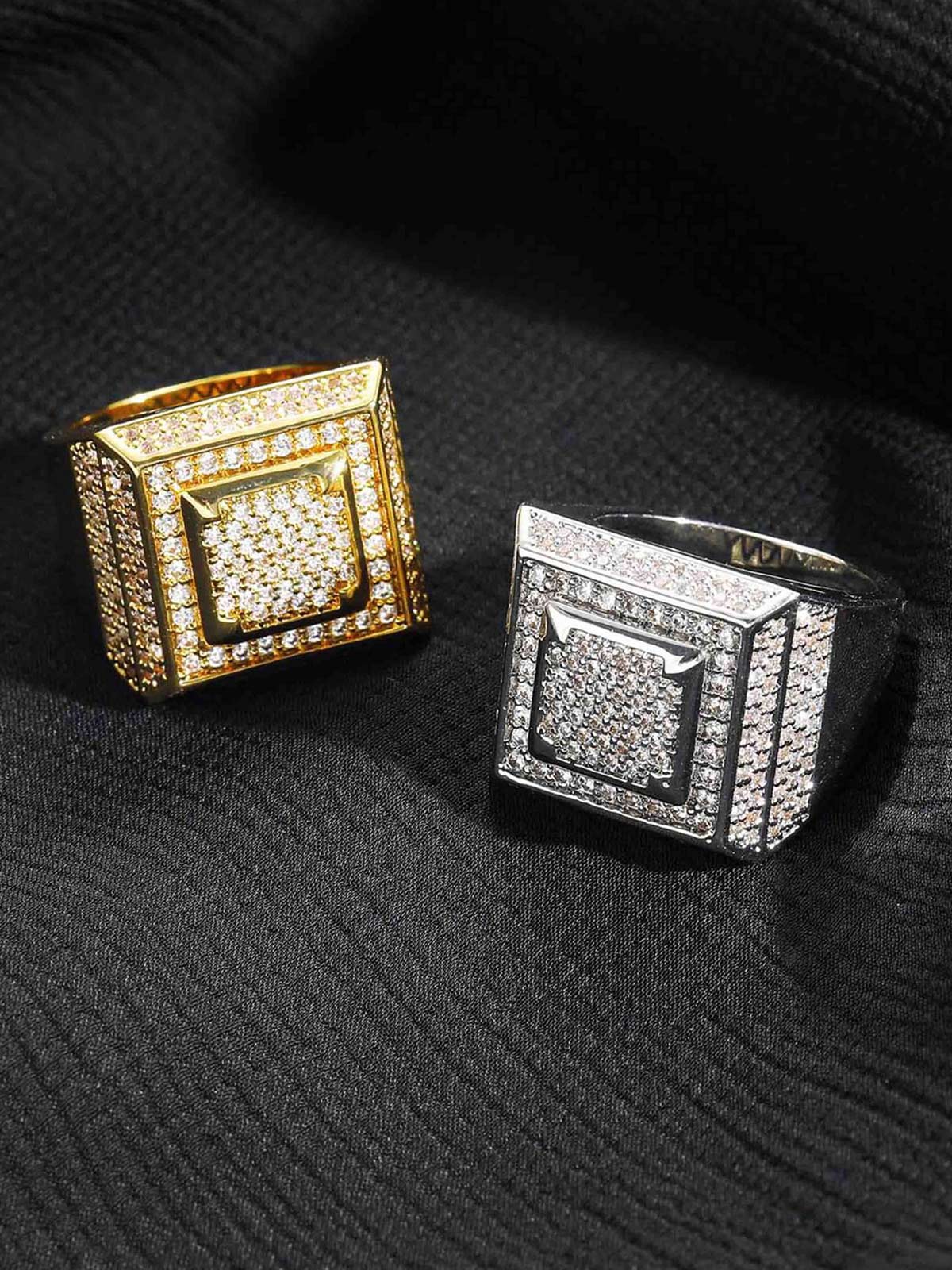 Thesupermade Hip Hop Zirconia Ring