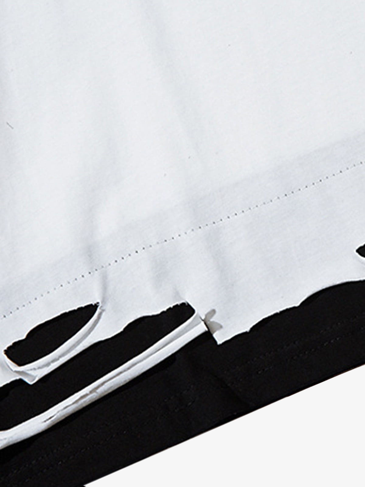 Graphic Letter Chain Vest 