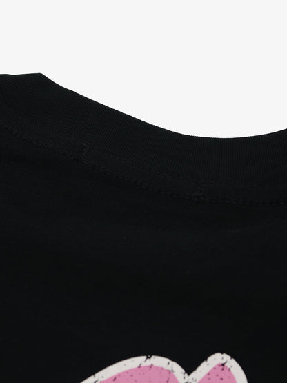 Retro Letter Graphic T-Shirt 