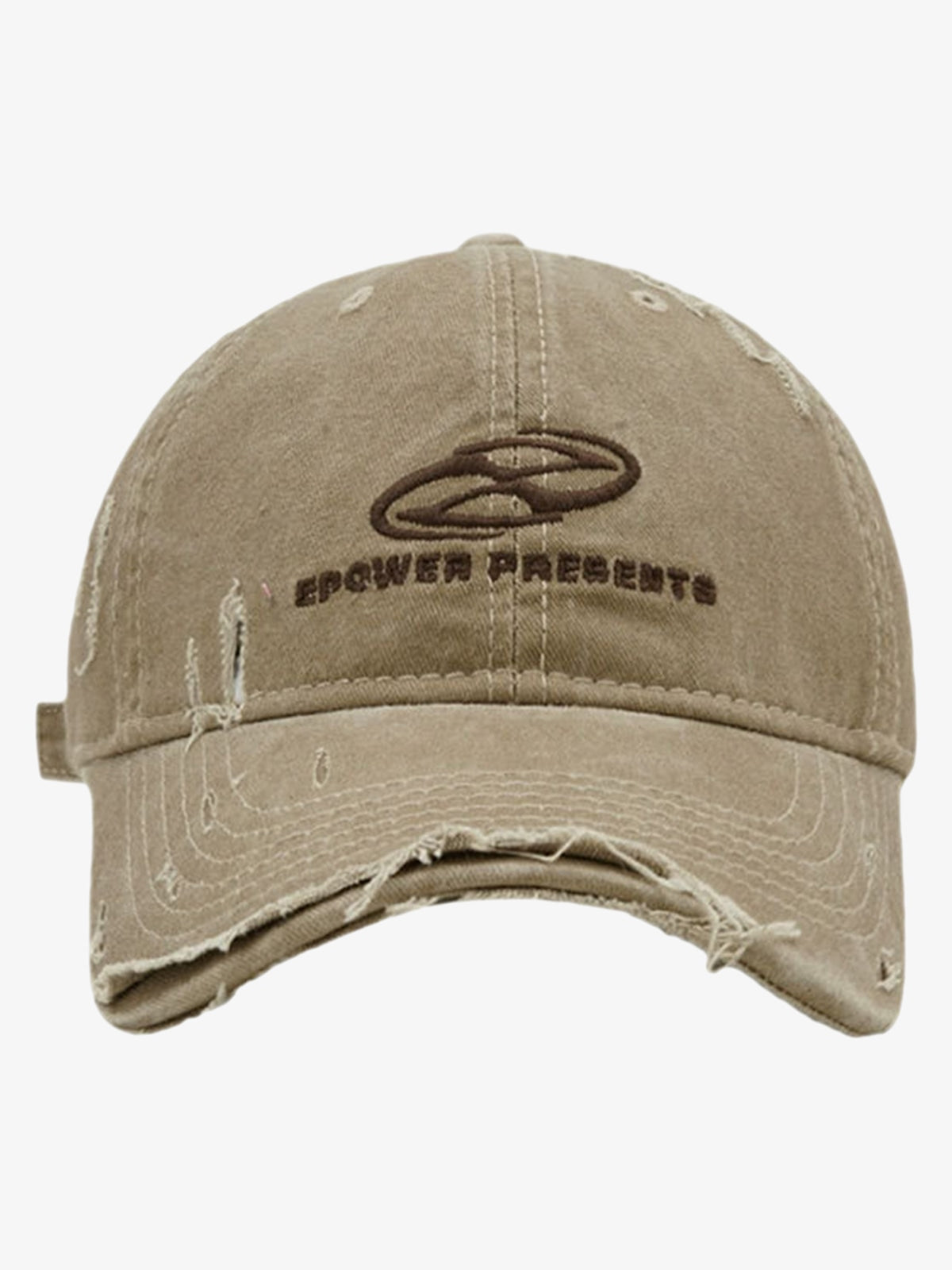 Thesupermade Ripped Denim Baseball Cap - 2028 