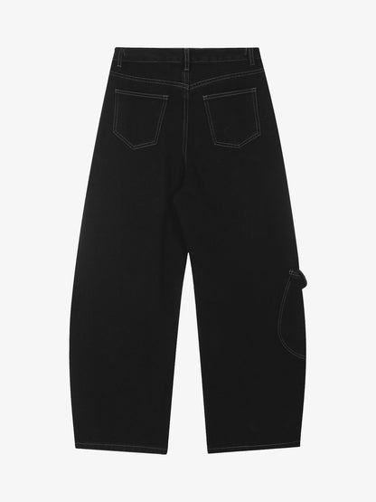 Retro Cargo Barrel Pants 