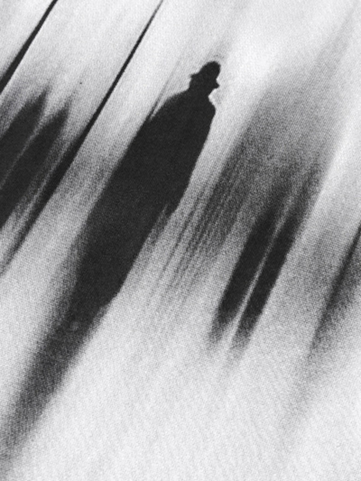 Thesupermade Blur Graphic Chain Hooded Sweatshirt 