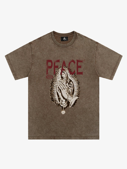 Peace Saint Graphic T-Shirt 