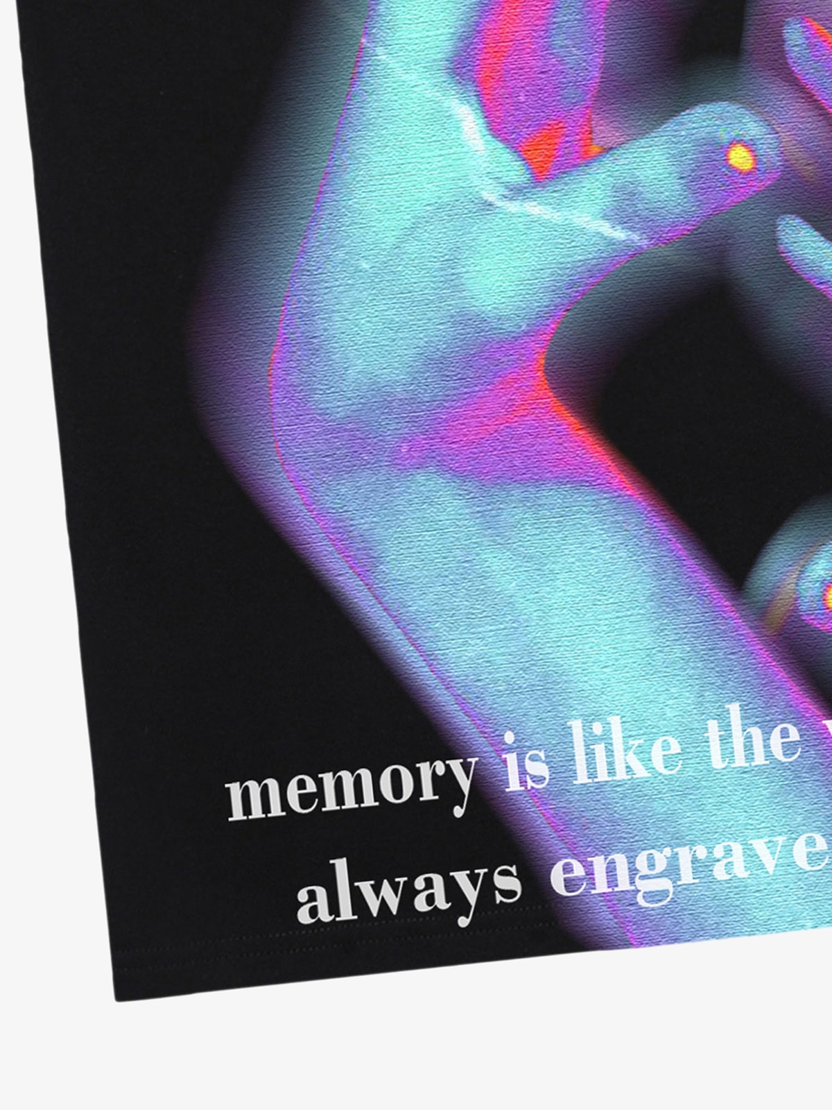 Thesupermade Vintage Palm Touch Printed T-shirt 