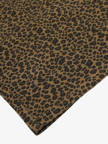 Cheetah Print Baggy Barrel Jorts 