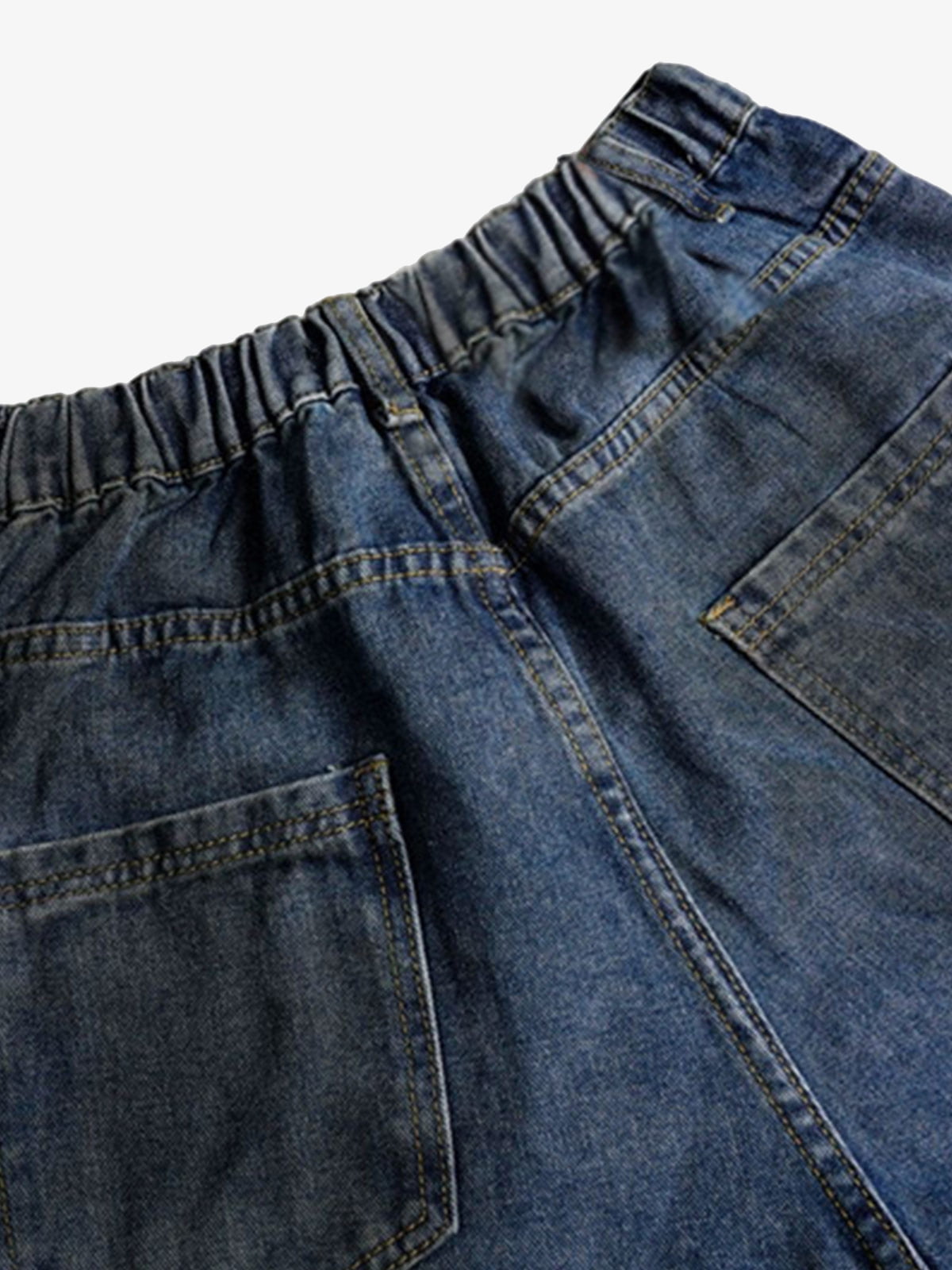 Dirty Dye Baggy Barrel Jeans 