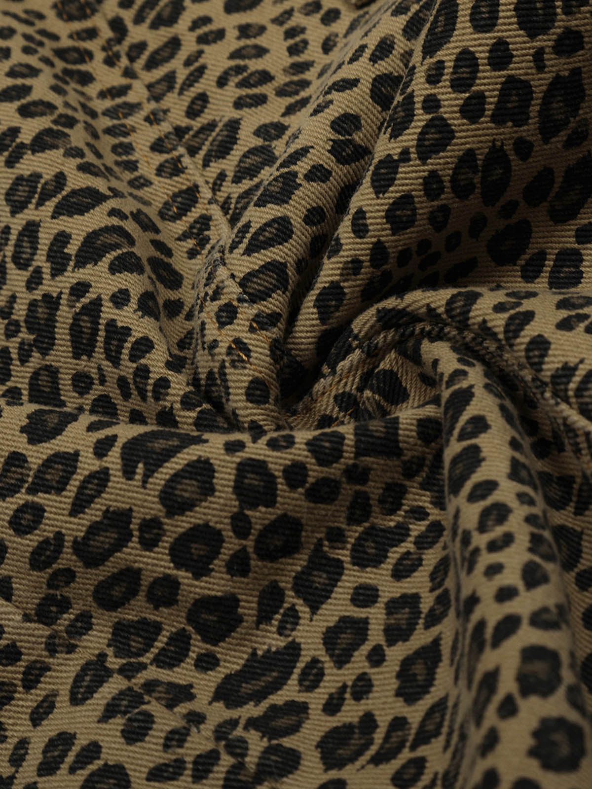 Cheetah Print Barrel Pants - 2416 