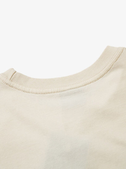 Street Necklace Graffiti Spray-Painted Vest 