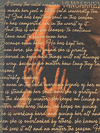 Washed Graphic Crew Neck T-Shirt 