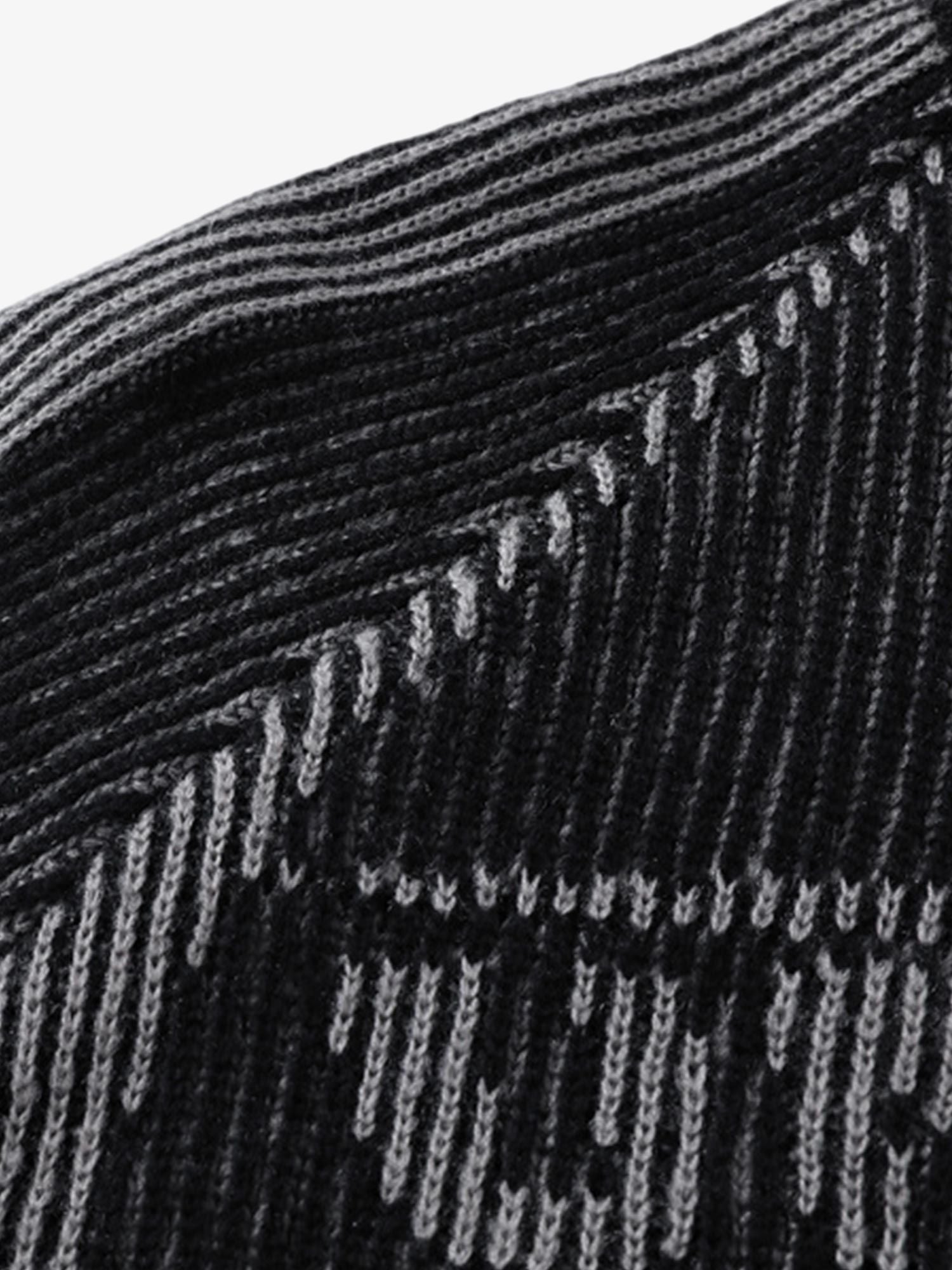 Thesupermade Stand Collar Cardigan Zip Up Sweater 