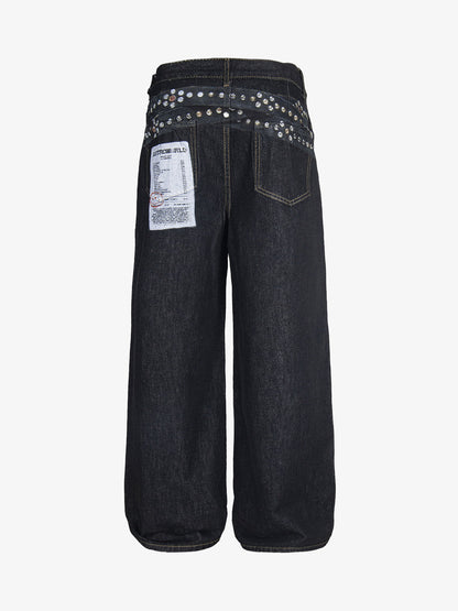 Print RO Style Baggy Jeans 
