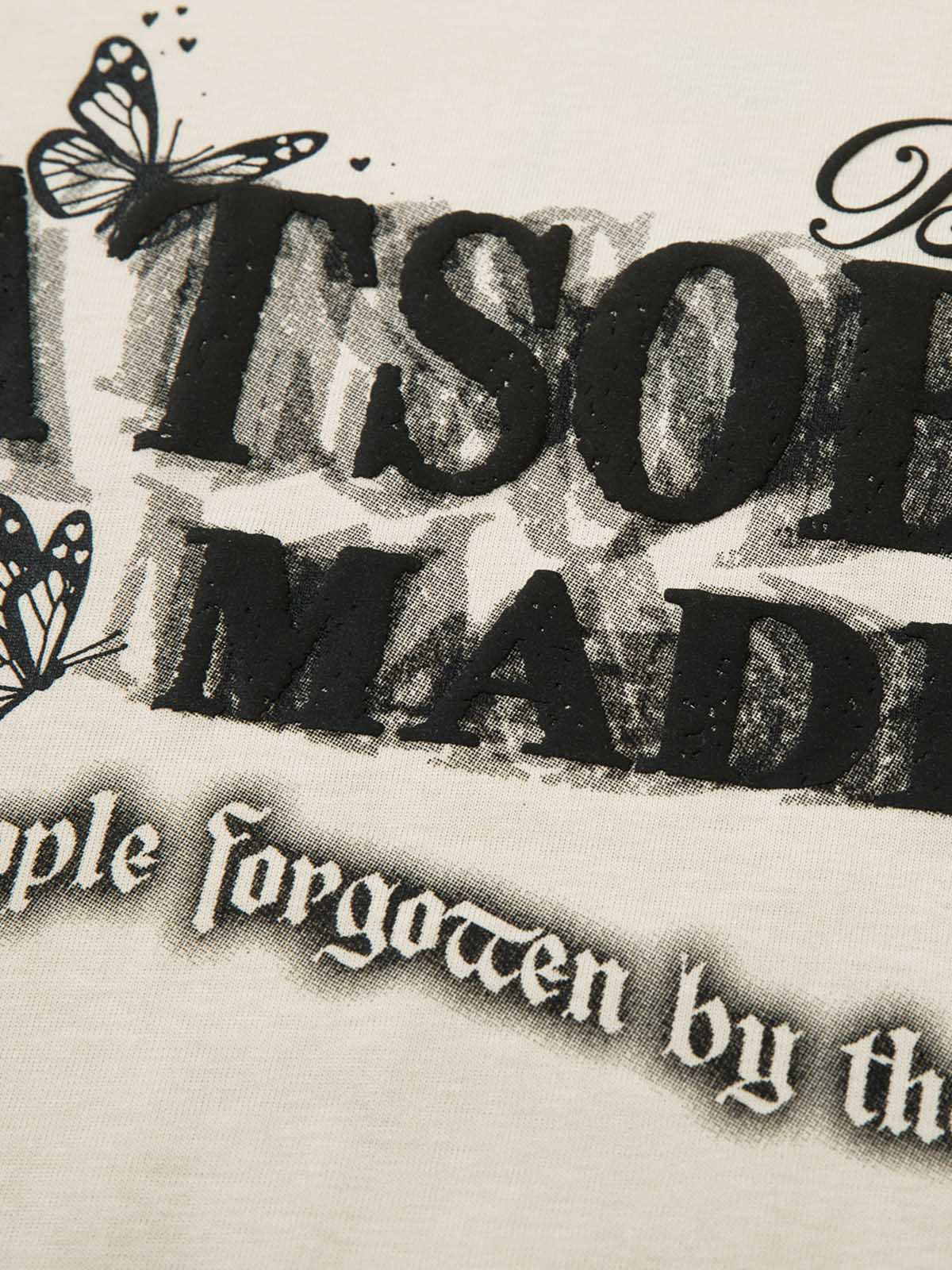 Thesupermade Star Chain Butterfly Long Sleeve T-shirt 