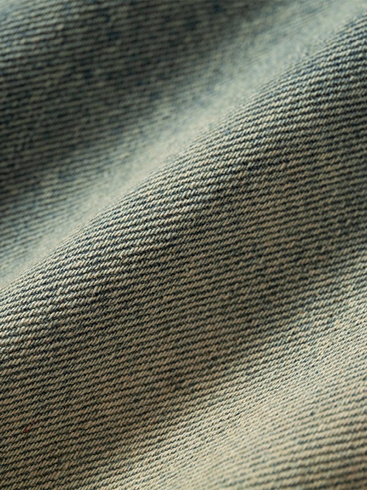 Gradient Washed Raw Edge Jorts 