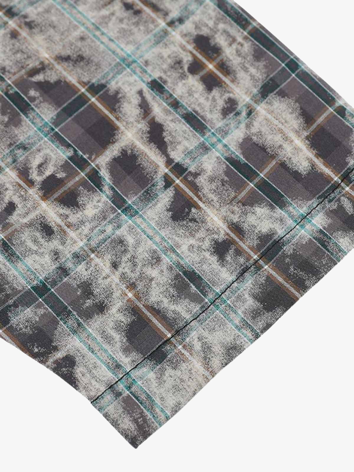 Washed Faux Two-Piece Racing Long Sleeve T-shirt 