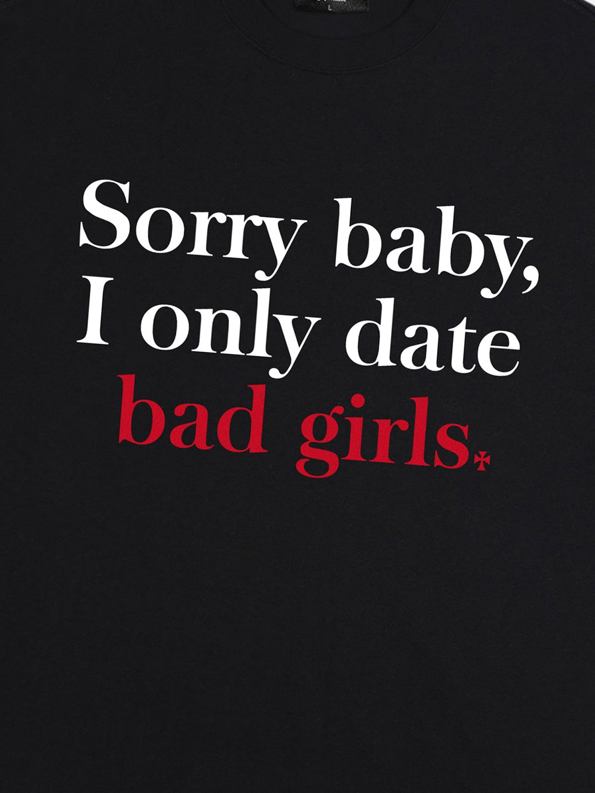 Thesupermade Fun Slogan Print T-shirt - 1799 