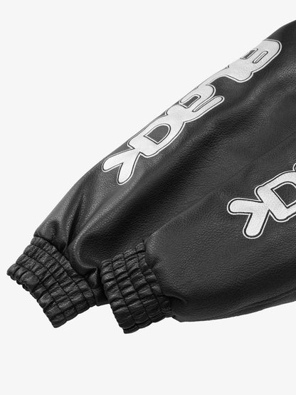 Thesupermade American Vintage Street PU Leather Jacket - 1821 