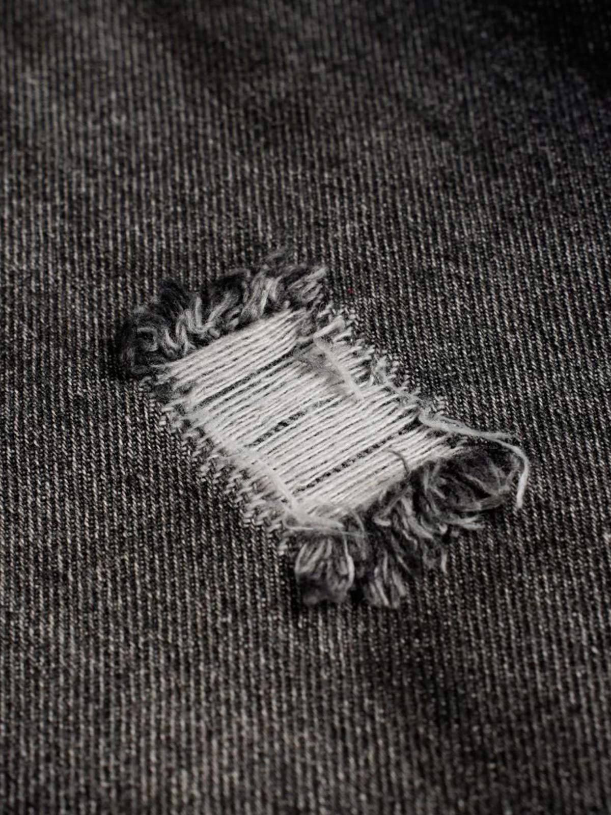 Street Stripe Dirty Dye Barrel Jeans 