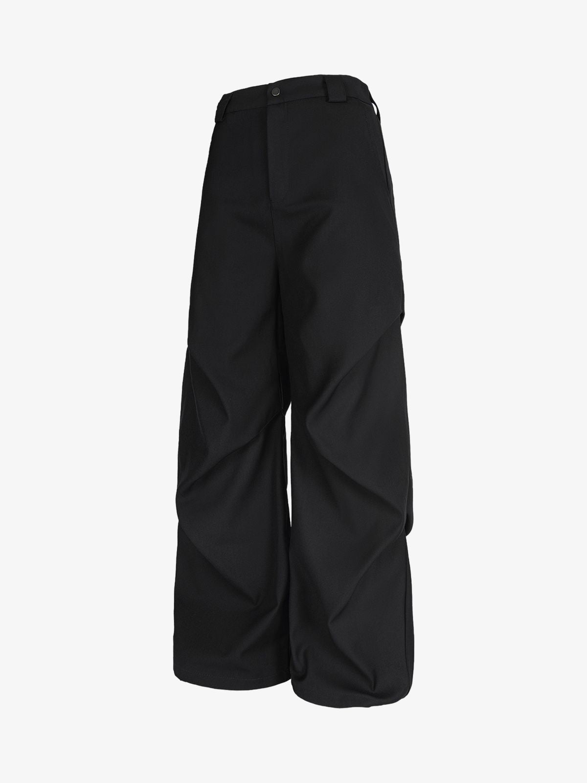 Retro Pleated Drape Cleanfit Pants 