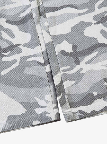Camouflage Multi Pocket Cargo Pants - 2289 