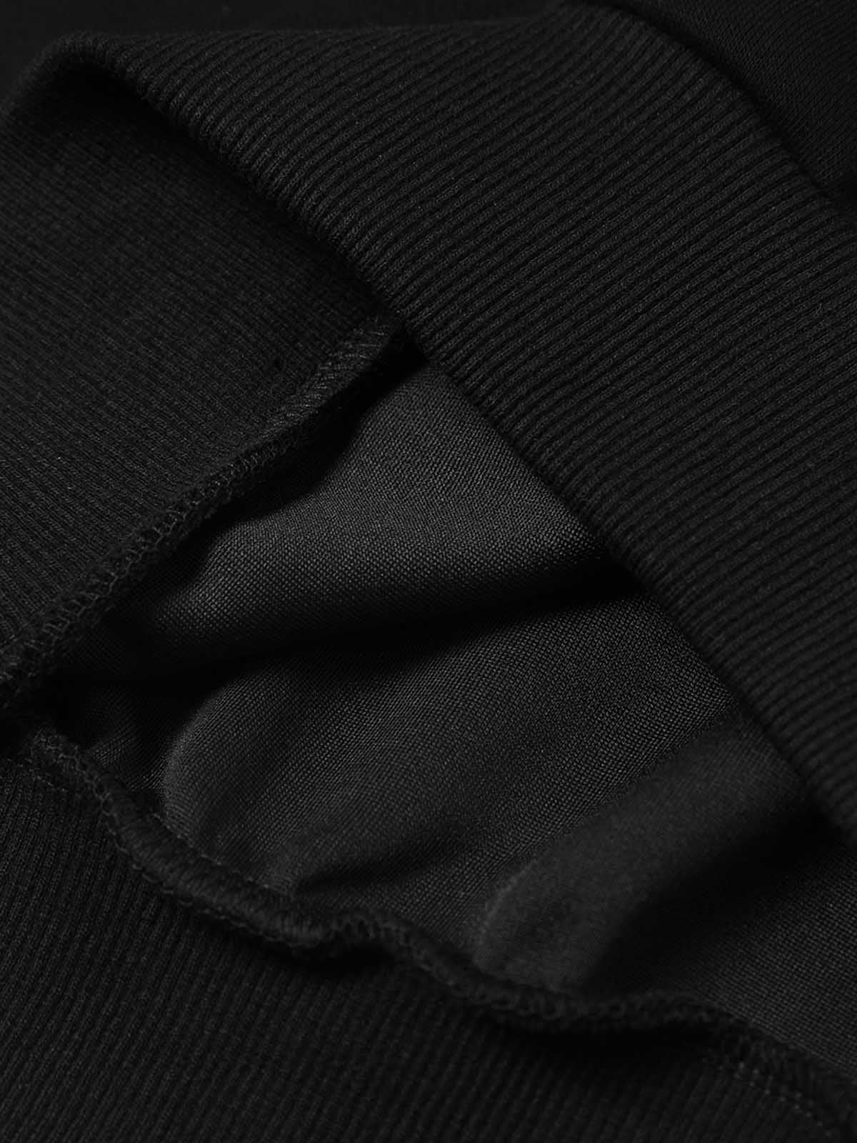 Street Faux Two-Piece Suede Hoodie 