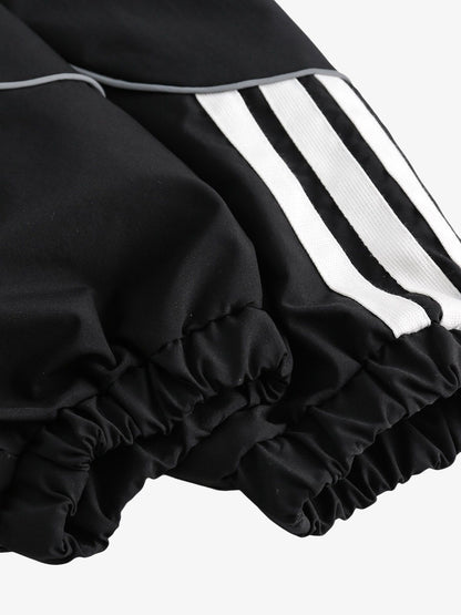 Thesupermade Contrast color patchwork Track Jacket 