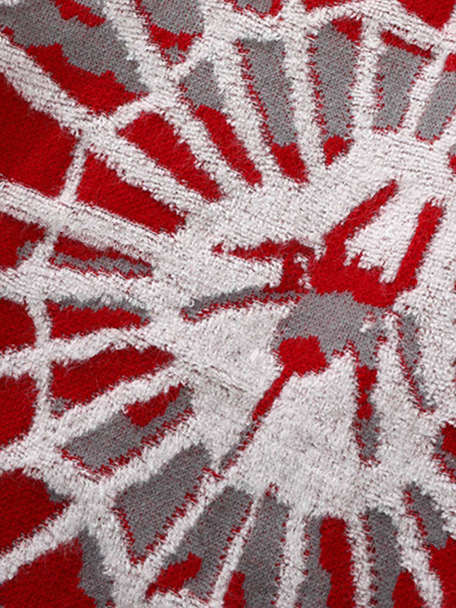 Thesupermade Spider Knit Crew Neck Sweater 