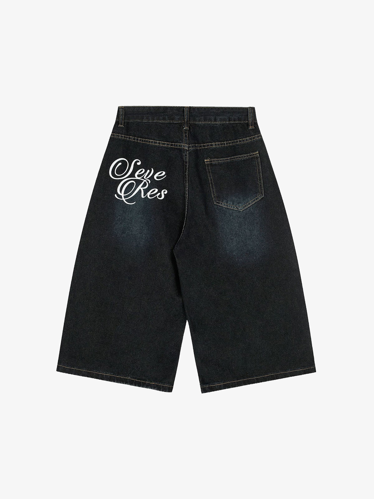 Cleanfit Stitched Barrel Jorts 
