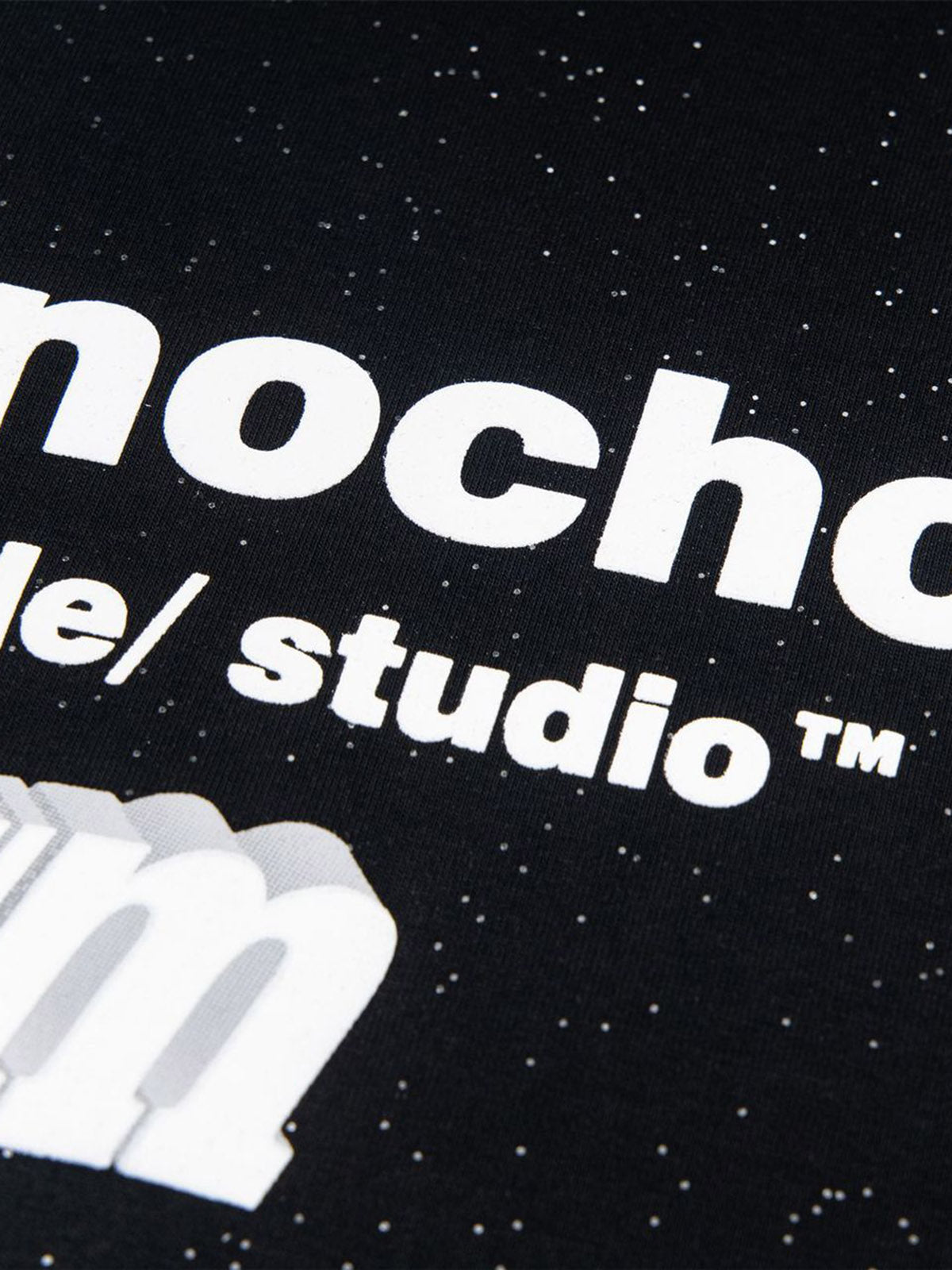 Retro Heavy Starry Sky Print Font Design Short-sleeved T-shirt 