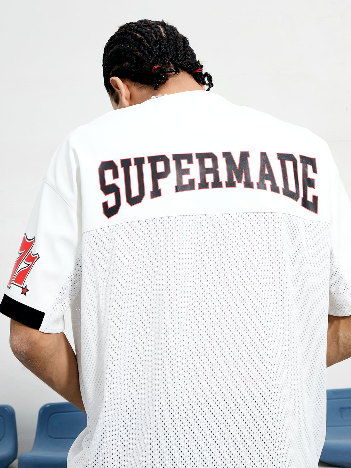 Original "SUPER 7" V-Neck Jersey T-SHIRT - 2400 
