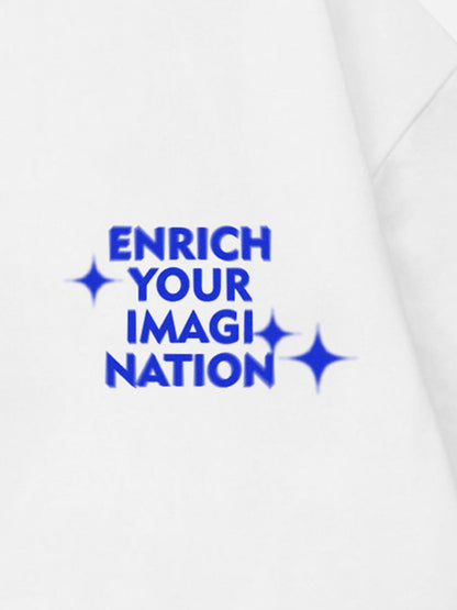 Thesupermade Letter Print Virtual T-Shirt - 2025 