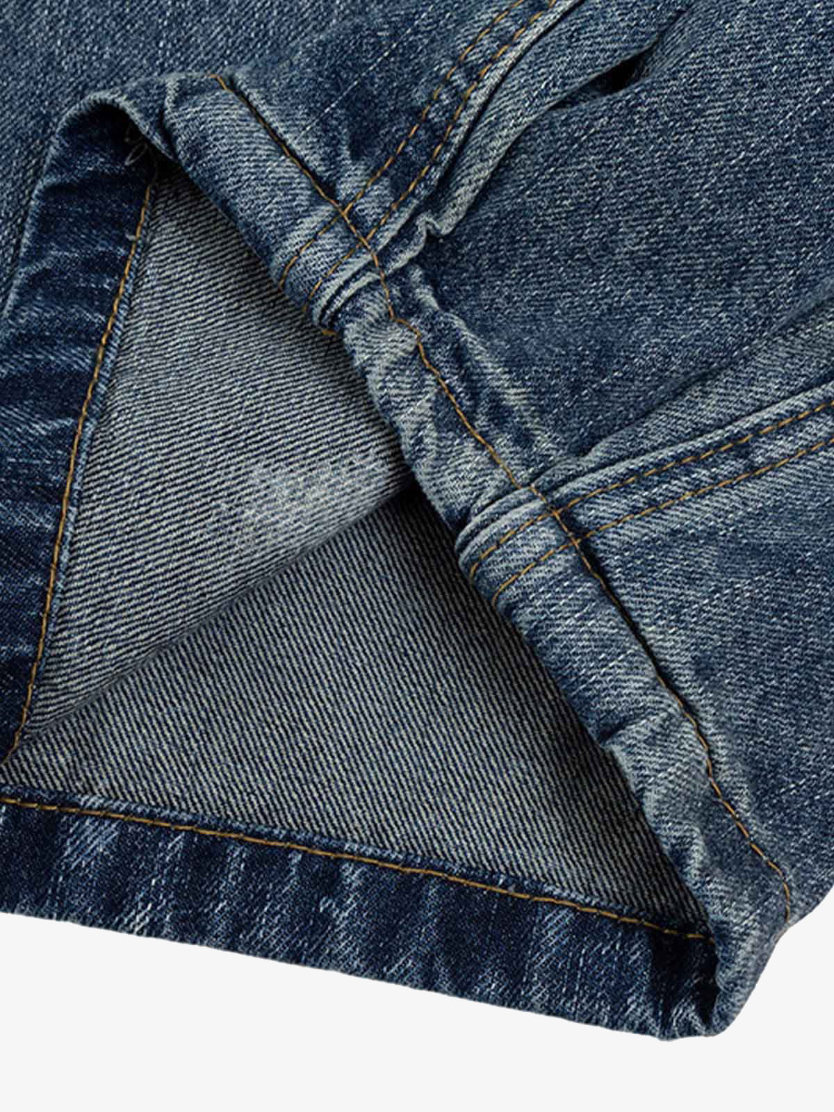 Cleanfit Washed Barrel Jeans 