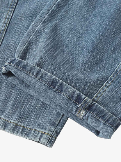 Retro Cleanfit Washed Baggy Jeans 