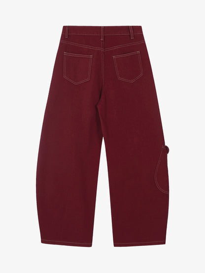 Retro Cargo Barrel Pants 