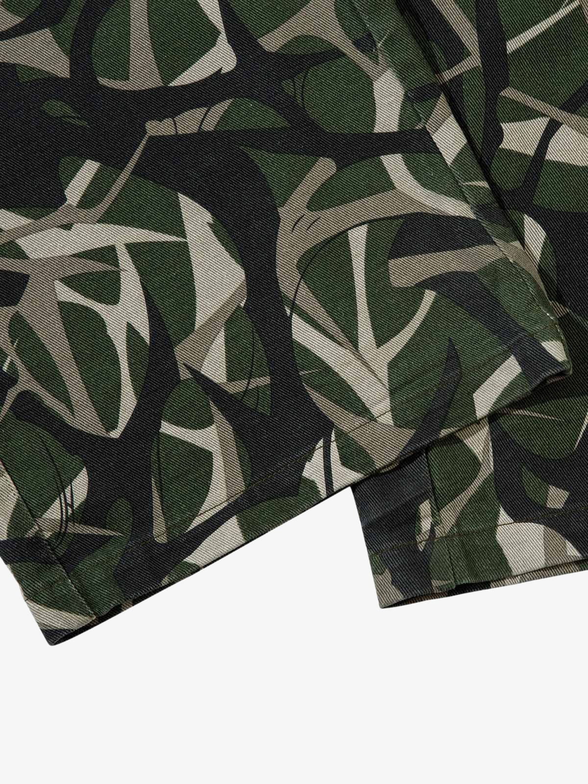 Camouflage Multi-Pocket Cargo Pants 