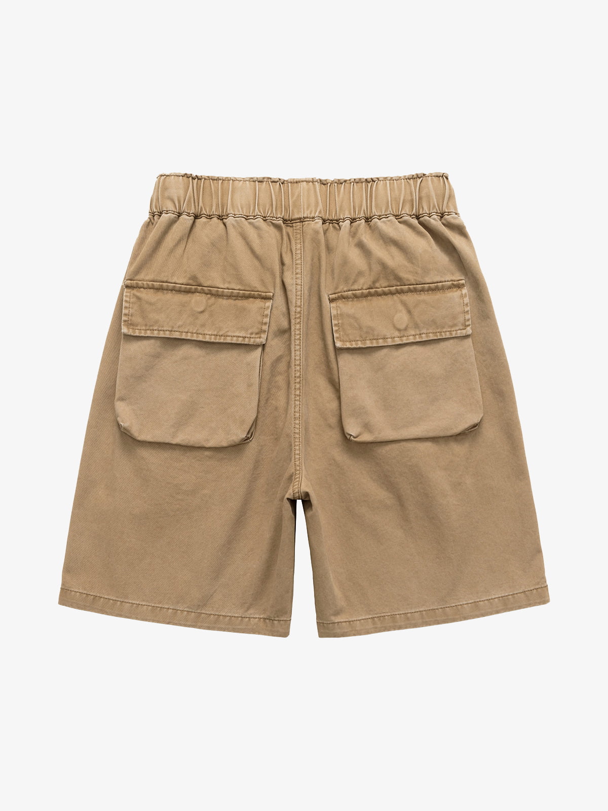 Graphic Print Drawstring Shorts 