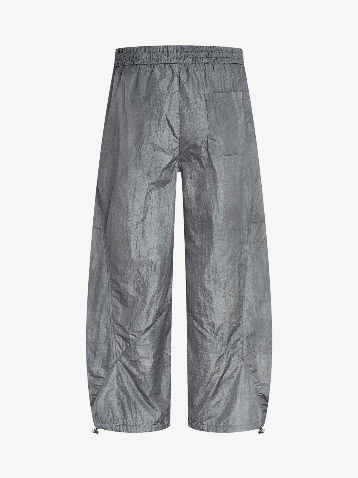 Retro Paratrooper Drape Barrel Pants 