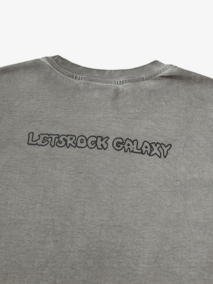 Washed Star Print Vest 