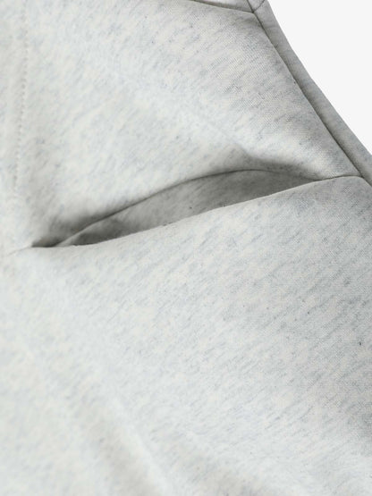 Retro Plaid Lining Zip Up Hooded Sweatshirt 