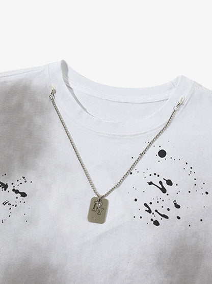 Splatter Paint Necklace Vest 