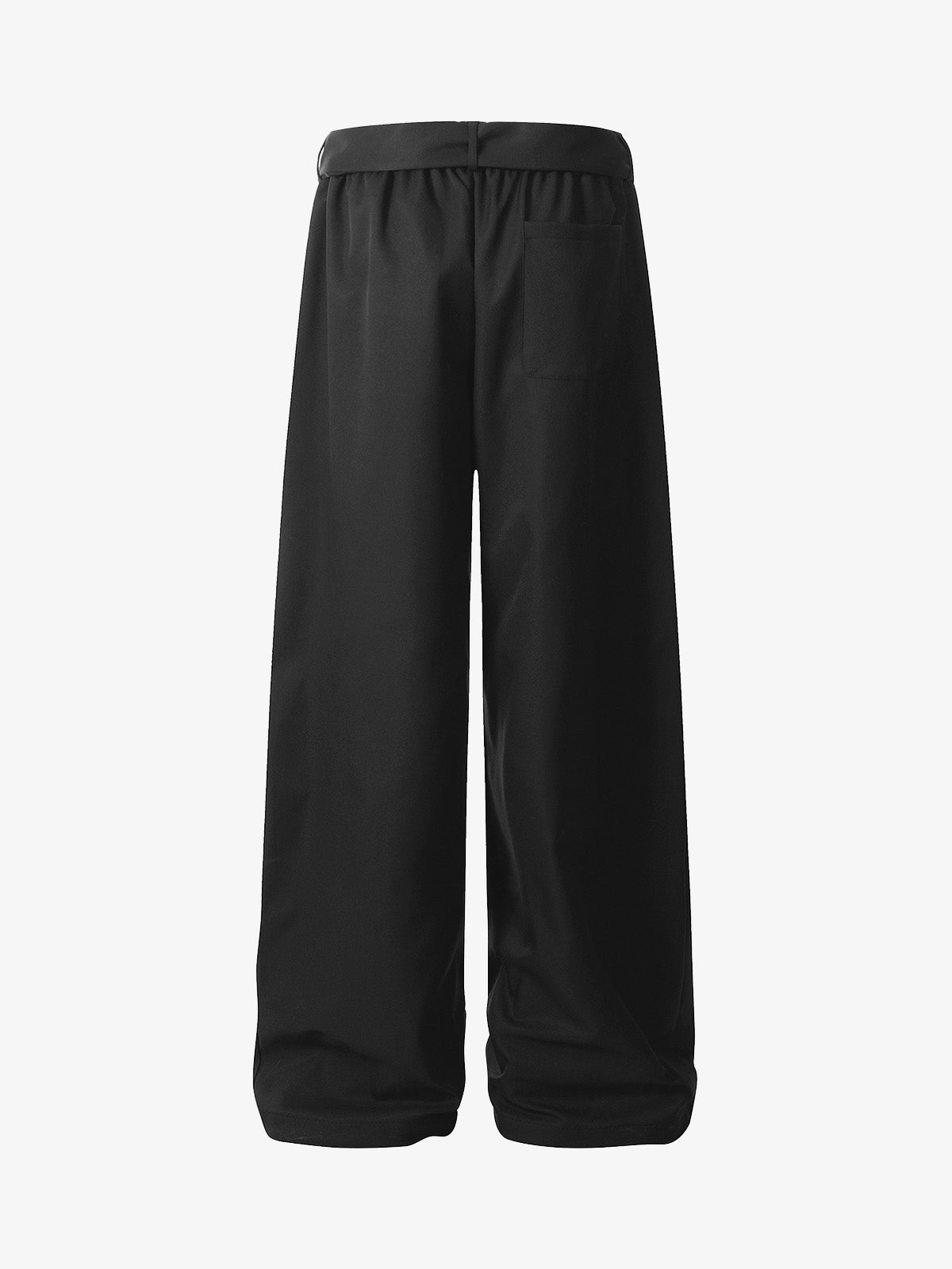 Pleated Belted Machete Track Pants 