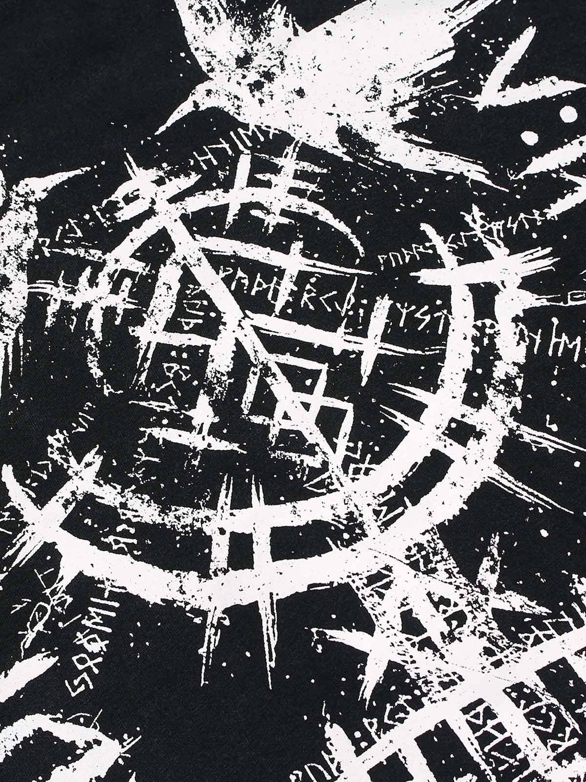 Thesupermade Triple Eye Graphic Hoodies 