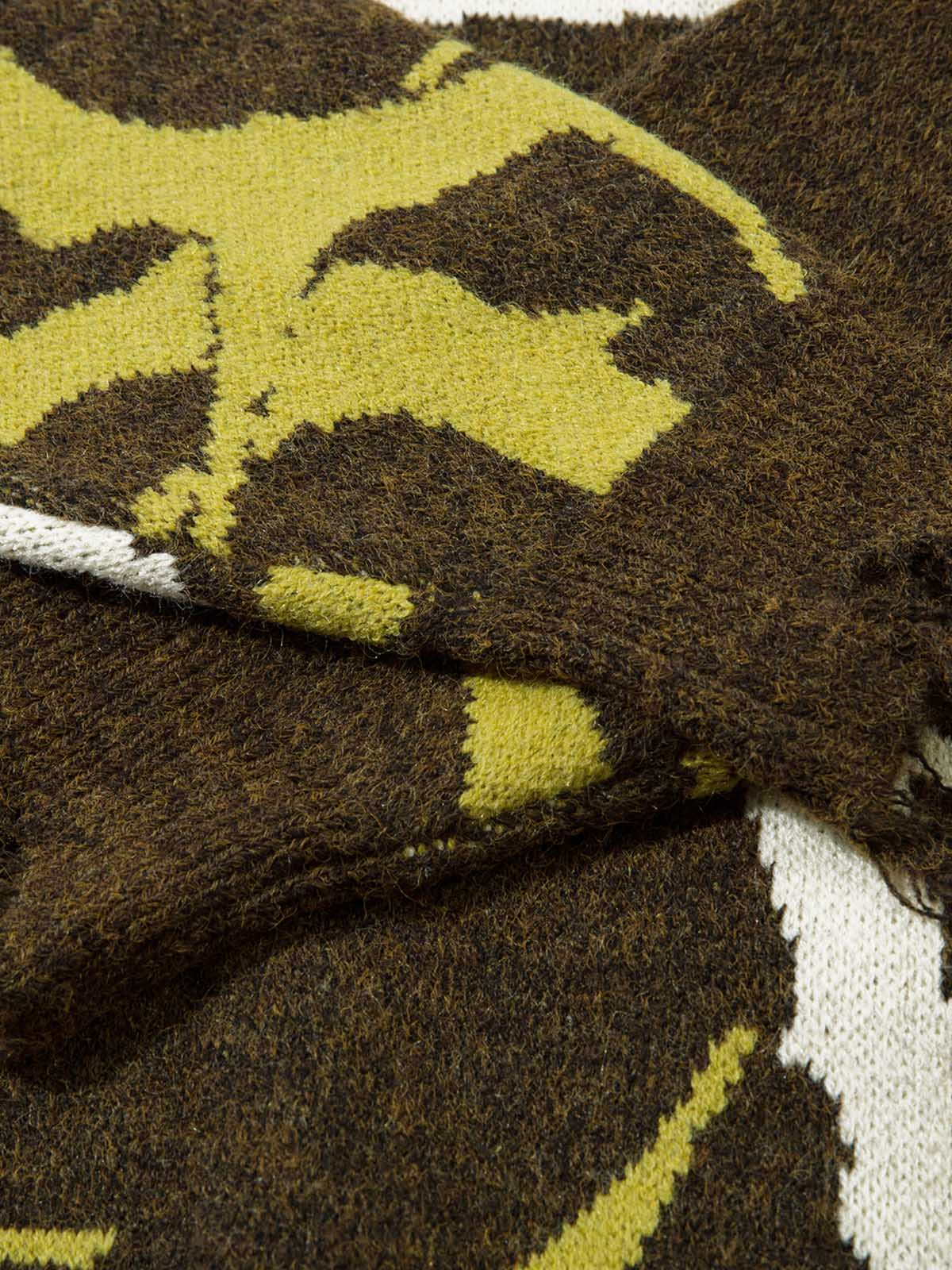 Thesupermade Thorn Destroyed Sweater 