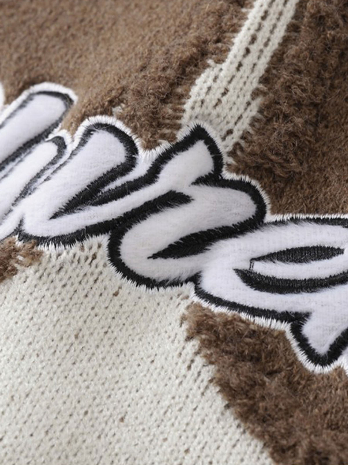 Thesupermade Maillard Star Tassel Ripped Sweater - 1909 