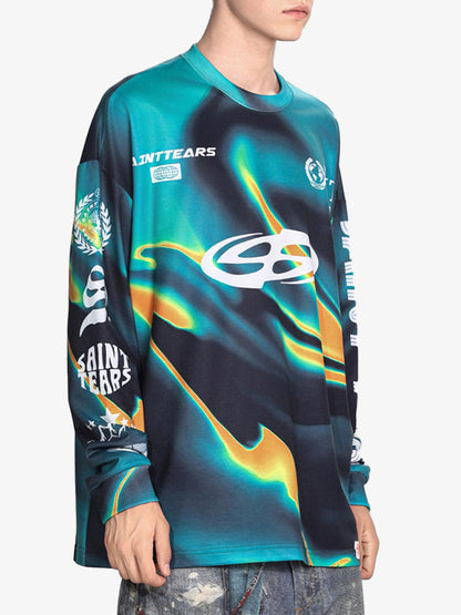 Quick Dry Racing Long Sleeve T-shirt 