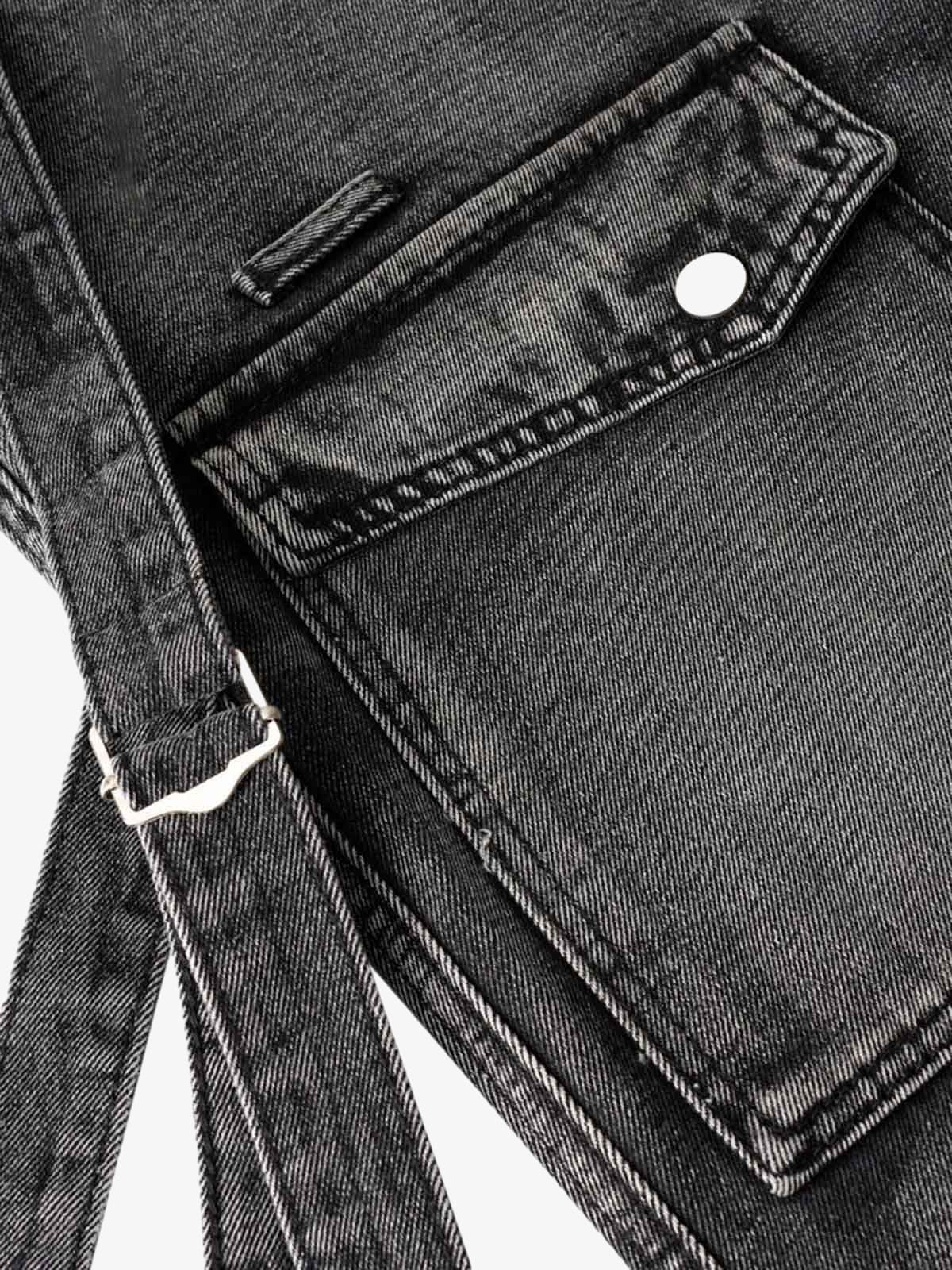 Thesupermade Multi Pocket Cargo Jeans 