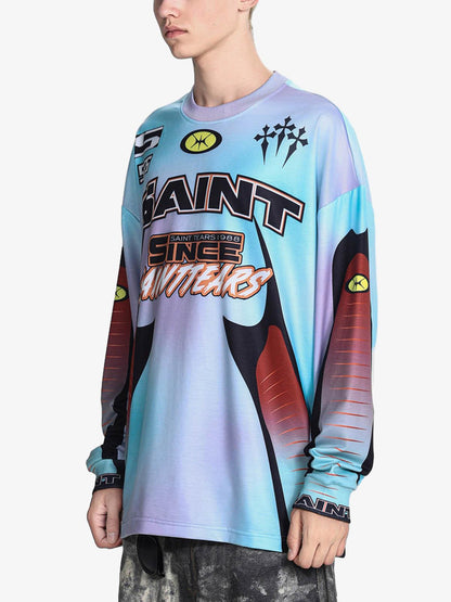 Jersey Tie-Dye Long Sleeves T-shirt 