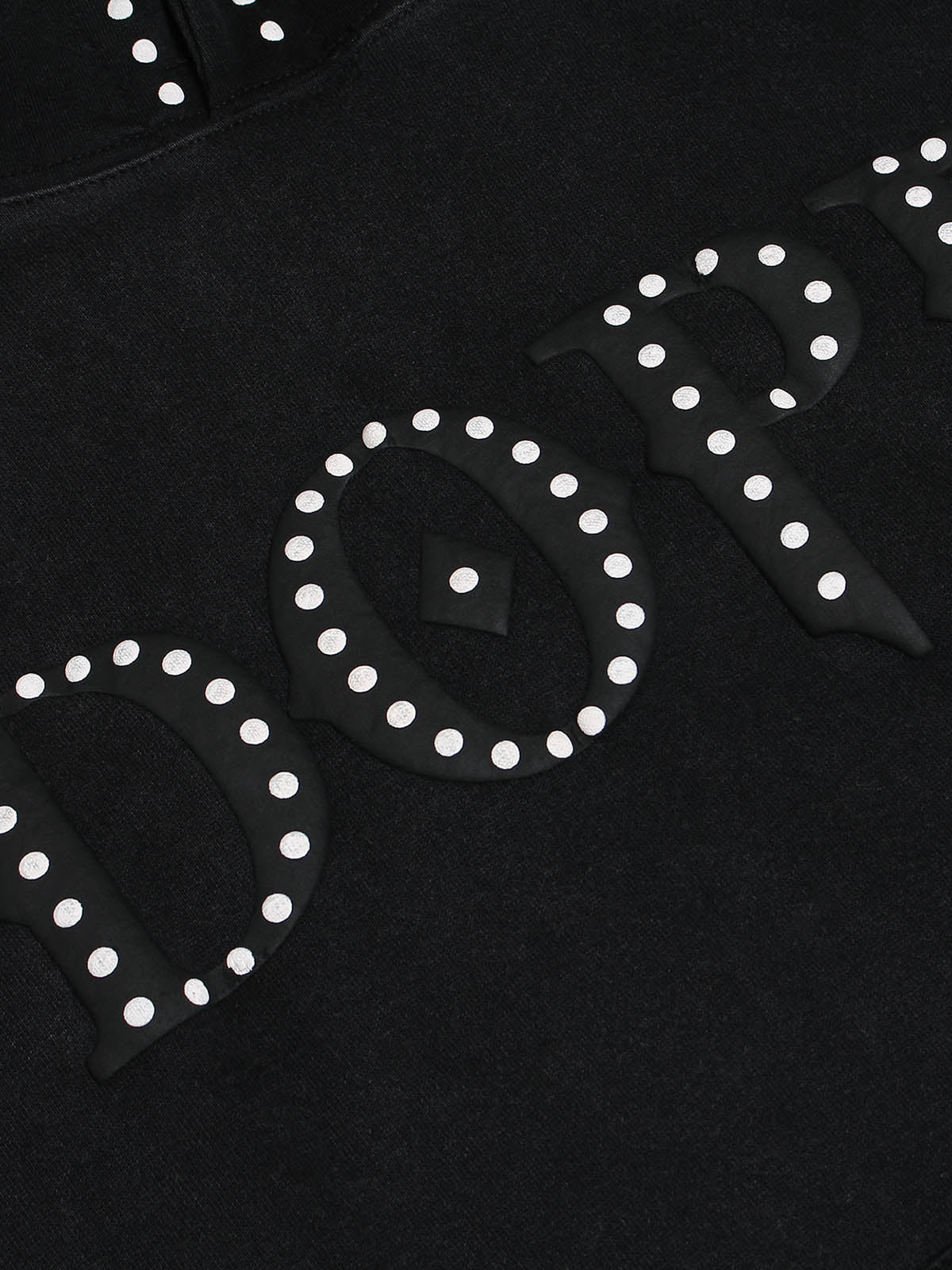 Thesupermade Rivet-adorned Graphic Hoodies 